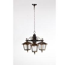 Уличный подвесной светильник IP23 Gb Oasis Light 15970/3 Gb_OL