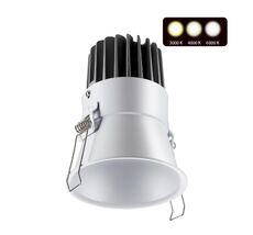 Встраиваемый светильник Novotech светодиодный с переключателем цветовой температуры LANG 358910