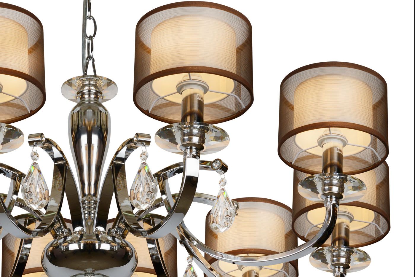 Подвесная люстра ILamp Mario RM16001/10CR_IP