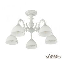 Потолочная люстра Arte Milano 346410/5 WT+SL