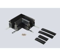 Угол соединительный для встраиваемого трека 220V в натяжной ПВХ потолок Crystal Lux CLT 0.235 01 BL_CR