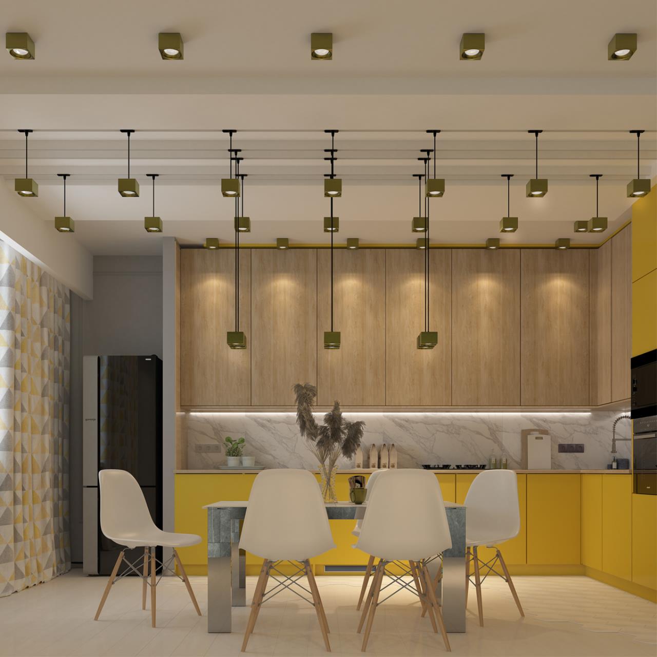 Однофазный трековый светодиодный светильник Novotech длина провода 1.2м PATERA 358674