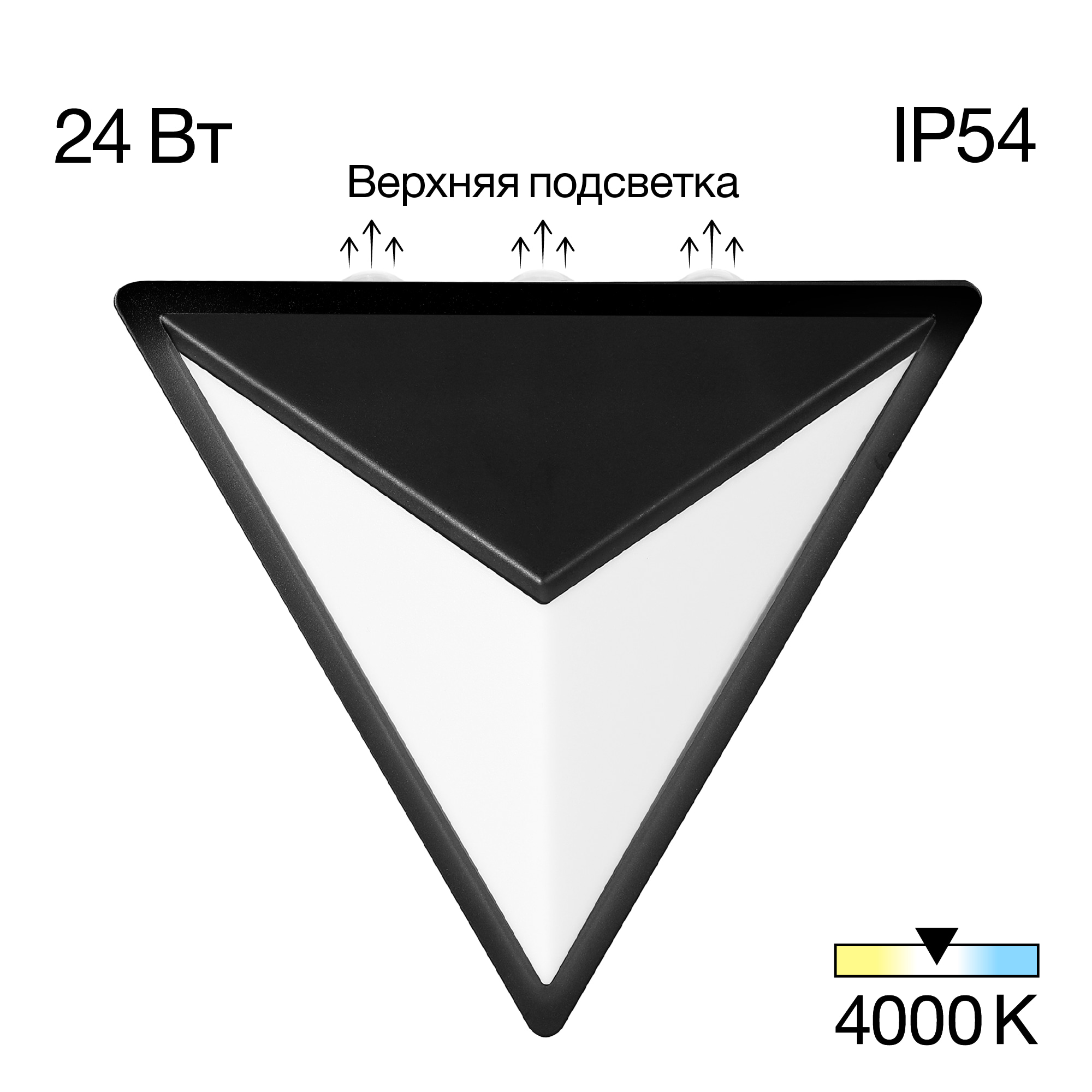 Уличный настенный светильник Citilux DOMUS CLU0804BK