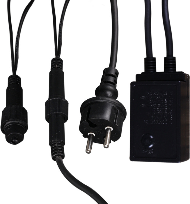 Гирлянда светодиодная с контроллером Бахрома 3 x 0,6 м Sneha A-020 LED BL_SN