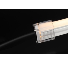 Пластиковая заглушка IP67 с черным проводом 30см прозрачная SWG PRO 00-00036572_SW