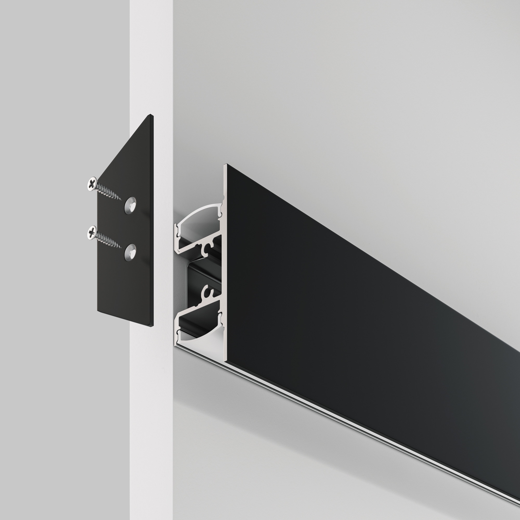 Профиль для светодиодной ленты Maytoni ALM-1848-B-2M_MY