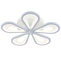 Люстра потолочная светодиодная с 5 лампочками диммируемая с пультом регулировкой цветовой температуры и ночным режимом 10206/5LED Escada 10206/5LED White_ESC