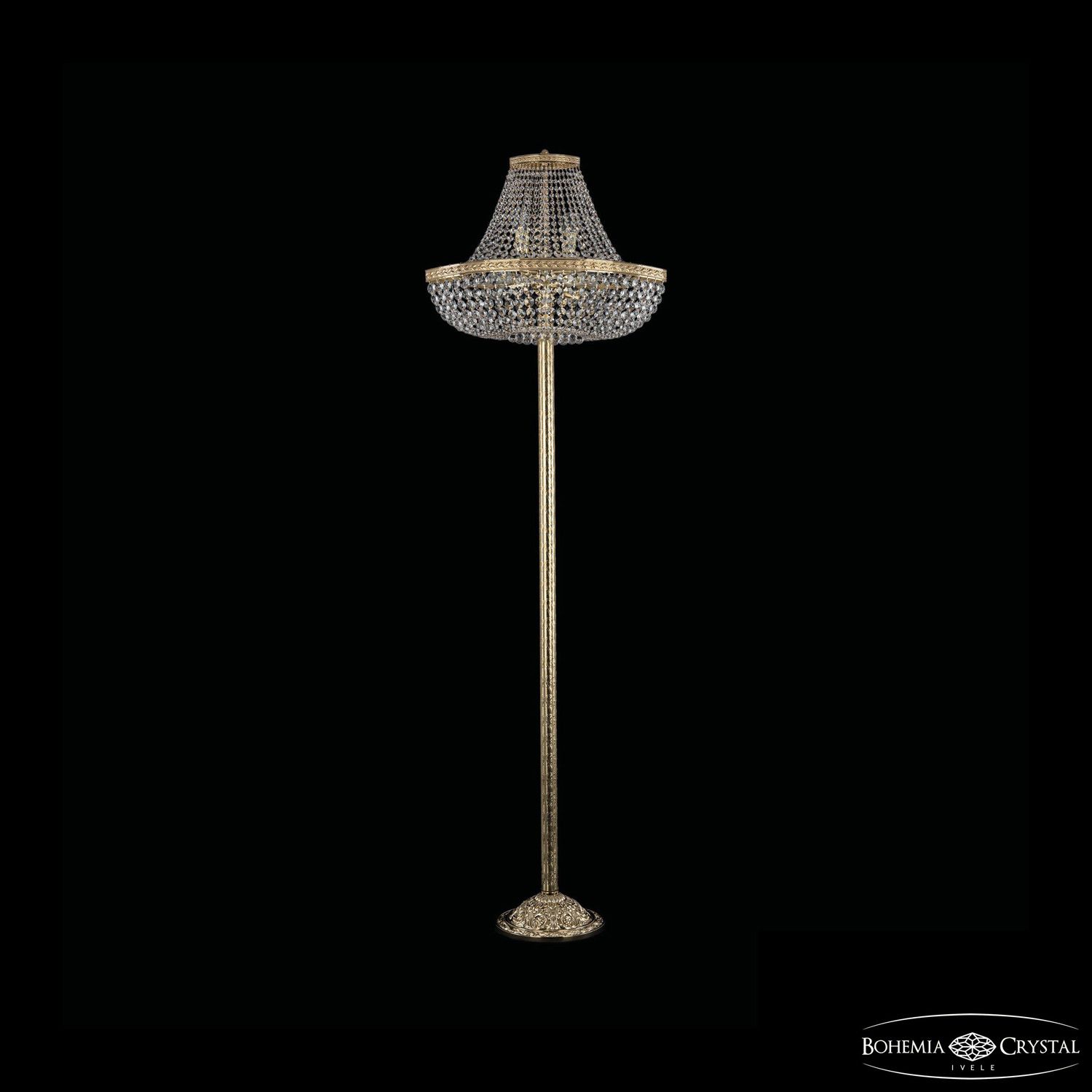 

Торшер Bohemia Ivele Crystal 19283T6/H/55IV-172 G, 19283T6/H/55IV-172 G
