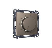 Комплект механизма терморегулятора с датчиком для теплого пола с подсветкой 16A-250V ALFA QUANT (AP6357, VM1381) Ambrella Volt MA635710_AMB