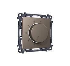 Комплект механизма терморегулятора с датчиком для теплого пола с подсветкой 16A-250V ALFA QUANT (AP6357, VM1381) Ambrella Volt MA635710_AMB