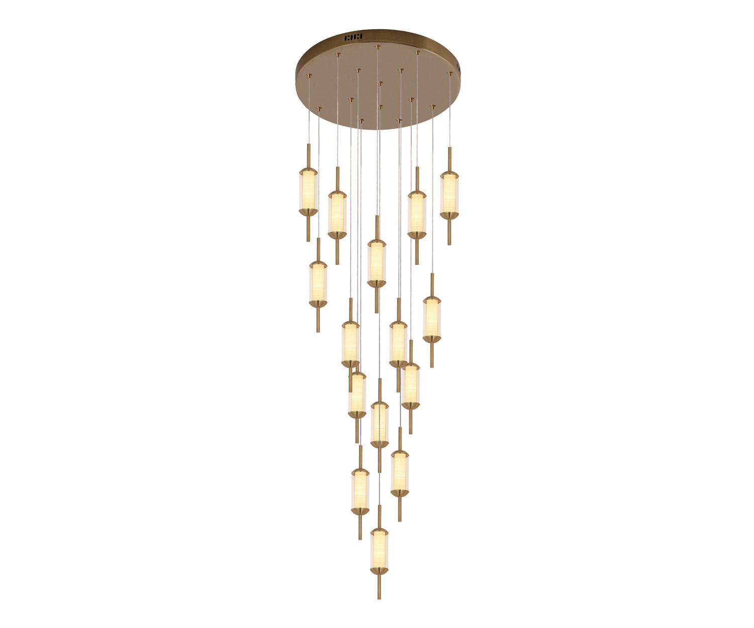 Каскадная люстра Kink Light Акари 07525-15A,36