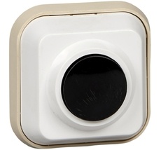 Кнопка звонка накладная (белый) Systeme Electric A1-04-011-I