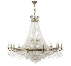 Большая люстра хрустальная 1.7.12.100 GB Dio D'Arte Lodi E 1.7.12.100 GB