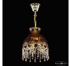 Подвесной светильник Bohemia Ivele Crystal 5478/22 G Amber/M-1G Drops K721_BI
