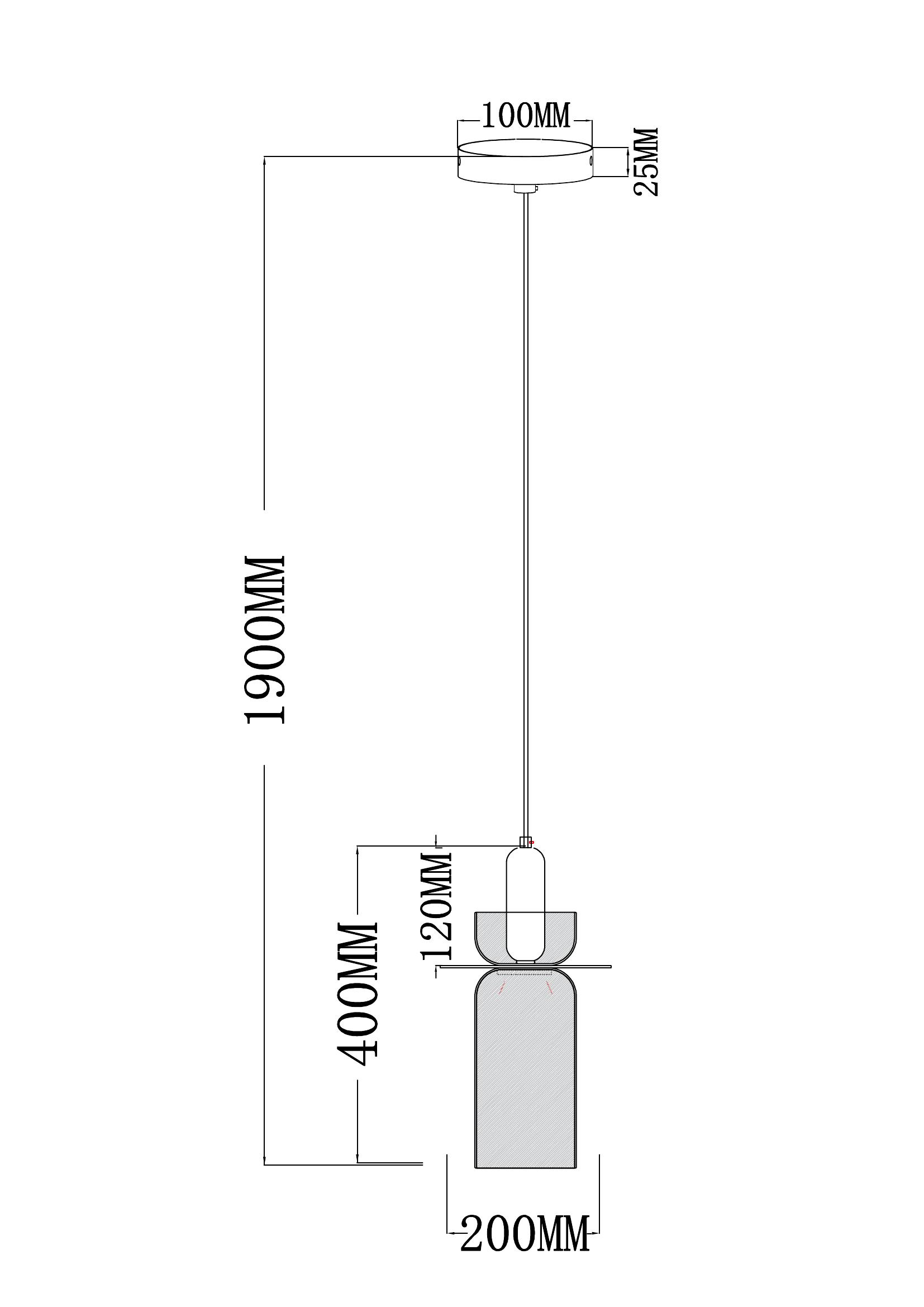 Подвесной светильник Arte Lamp ADAGIO A2791SP-1AM