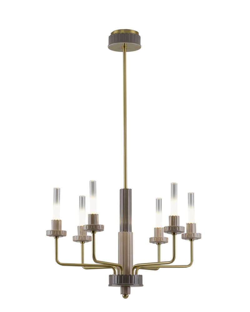 Потолочная люстра на штанге Moderli V11691-PL_MD