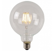 Лампа светодиодная Bulb LED G125 Filament E27/8W 850LM 2700 Lucide 49017/08/60