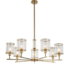 Потолочная люстра на штанге (13022/7R Brass) Indigo V000410