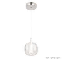 Подвесной светильник Crystallux BOX SP1 CHROME/TRANSPARENT_CR