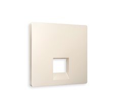 Лицевая панель для компьютерной/телефонной розетки RJ-45/RJ-11 QUANT Ambrella Volt ALFA AP3320_AMB