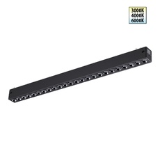 Трековый токопроводящий светильник с переключателем цветовой темперетуры NOVOTECH VECTOR 359932