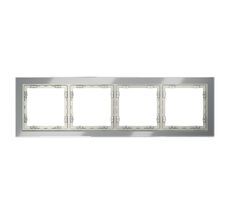 Рамка стеклянная VOLTUM S70 на 4 поста VLS110405