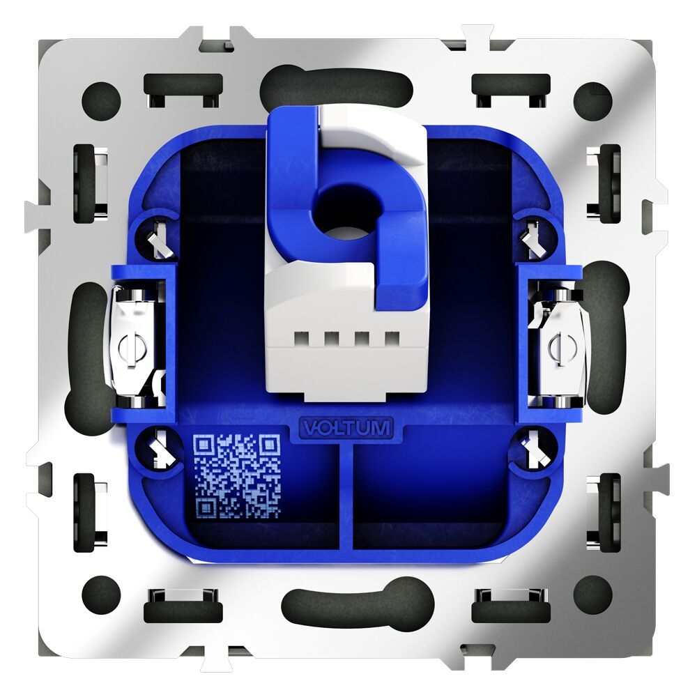 Розетка компьютерная встраиваемая VOLTUM S70 RJ45 VLS060108