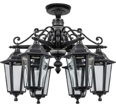 Потолочный светильник уличный IP44 Oasis Light 79870SA/6/02 Bl_OL