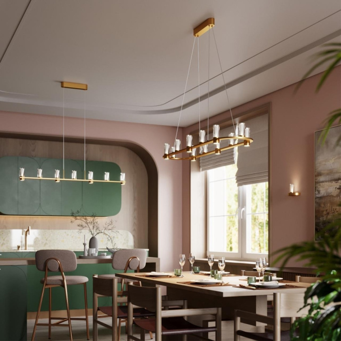 Подвесная люстра ODEON LIGHT DEFANCE 7144/45L