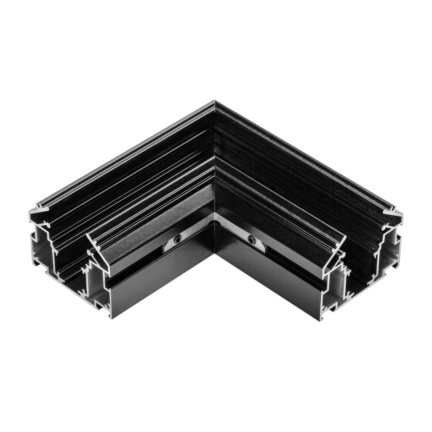 Соединитель для трека под гарпун горизонтальный угловой Lightstar Uno 509407_LS