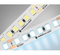 Светодиодная лента 2835 180Led, 14.4W m, 24V IP20 6500K 5m Ambrella Light GS GS3203_AMB