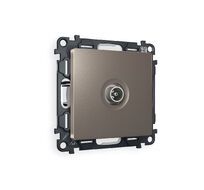Розетка TV оконечная Ambrella Volt ALFA 50-870 MHz 1dB QUANT MA643010_AMB