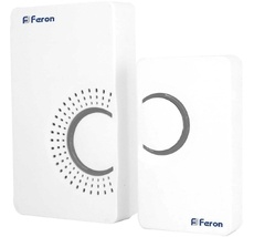 Звонок дверной беспроводной Электрический мелодий с питанием от батареек Feron 23686_FR