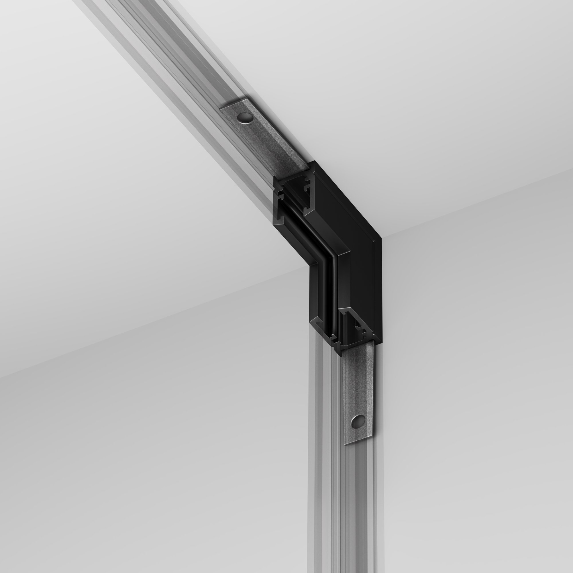 Коннектор угловой внутренний, накладной Maytoni Levity TRA184ICL-11B_MY