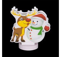 Световая фигура светодиодная на батарейках Sneha 007-F_SN