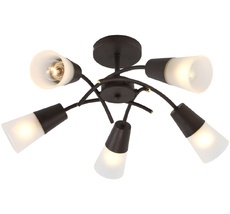 Потолочная люстра на штанге Escada 1109/5P Wenge_ESC