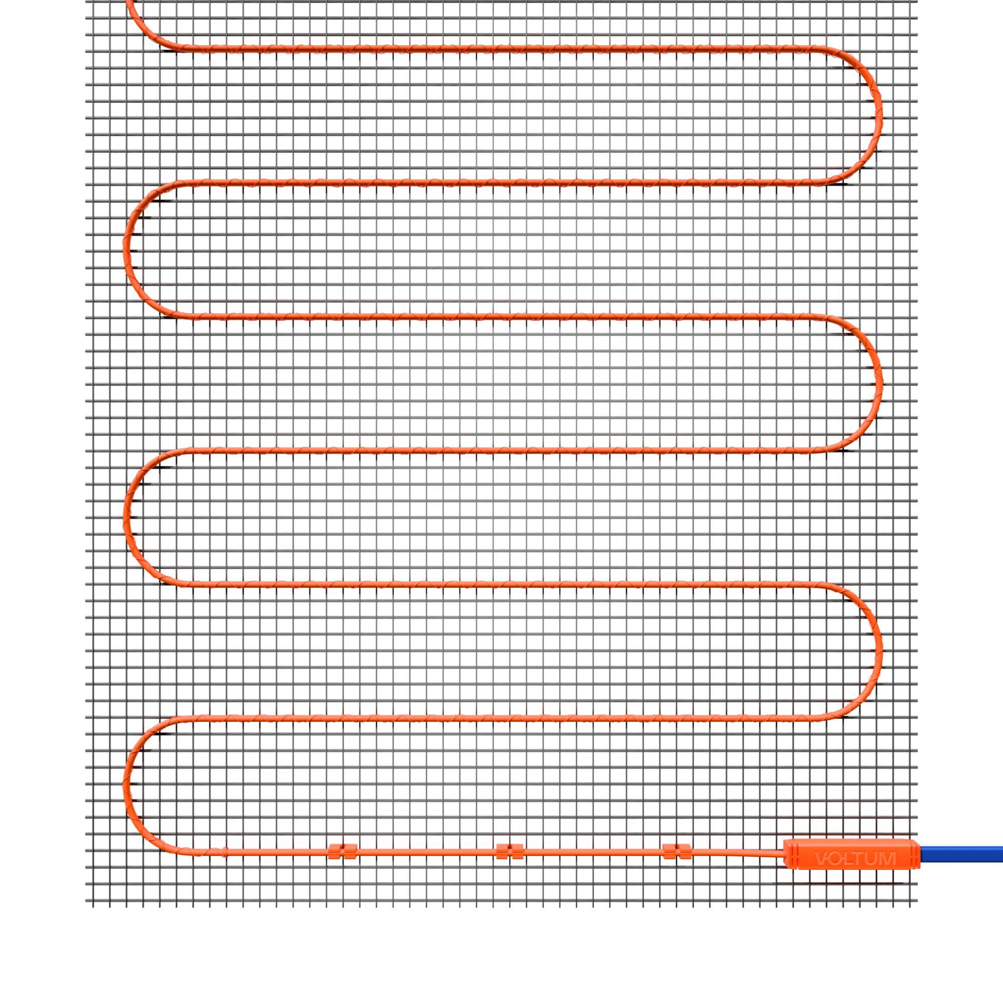 Нагревательный мат (теплый пол) 150W 12m Voltum VLT01-150-6.0