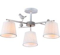 Потолочная люстра на штанге птички E27*60W White/Gold Escada 697/3P_ESC