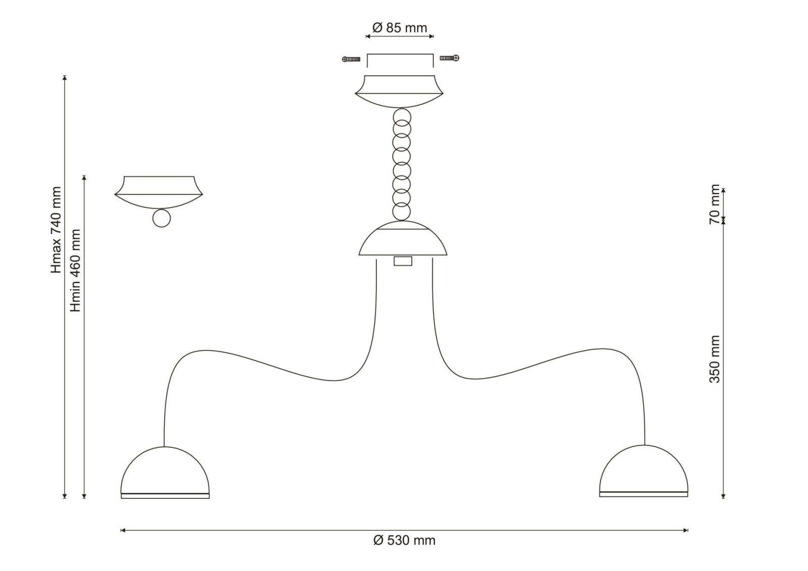 Подвесная люстра Lucia Tucci NATURA Natura 064.6 Led