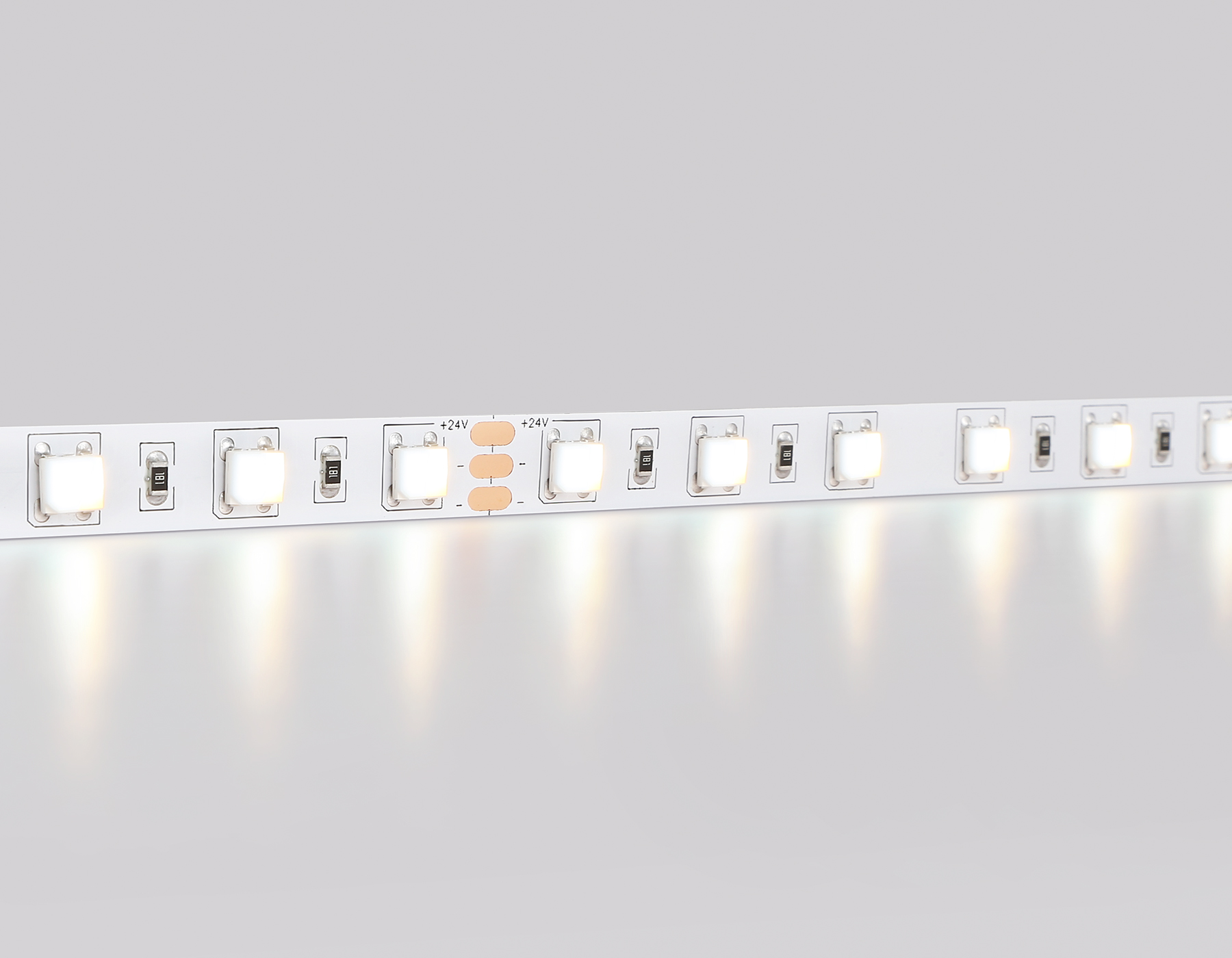 Светодиодная лента 5050 60Led, 14W m, 24V IP20 CCT 3000-6500 Ambrella Light GS GS4101_AMB