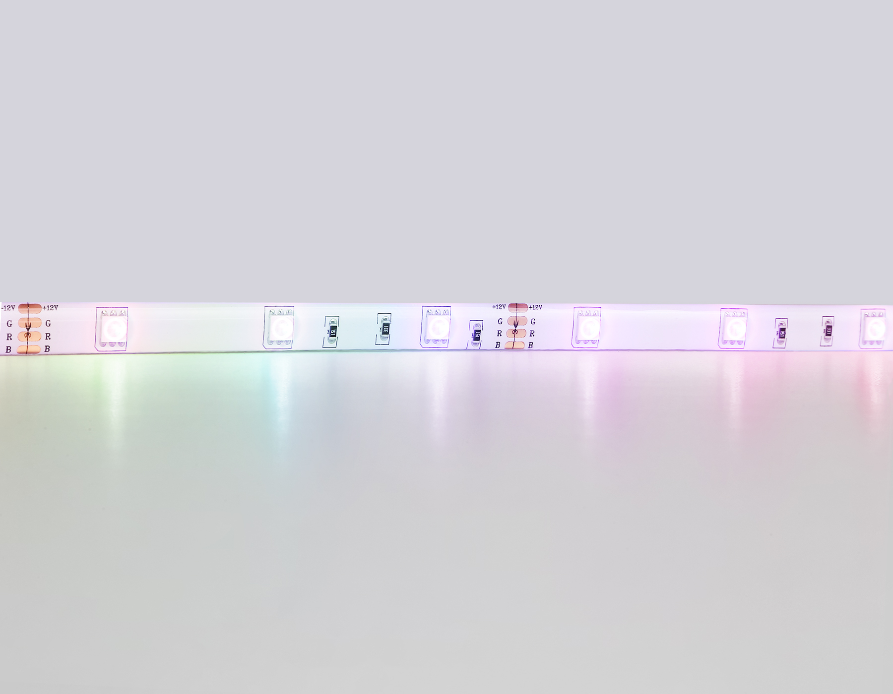 Комплект светодиодной ленты 5050 30Led /7.2W m/ 12V IP65 RGB 5m Ambrella Light GS GS2501_AMB