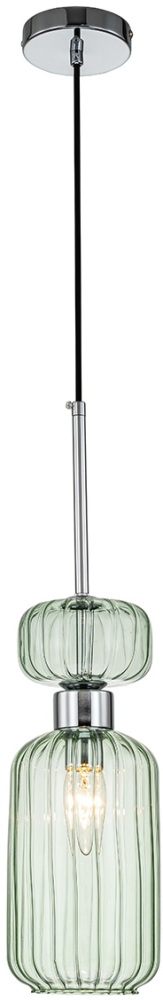 Подвесной светильник Escada 1141/1S Chrome/Green_ESC