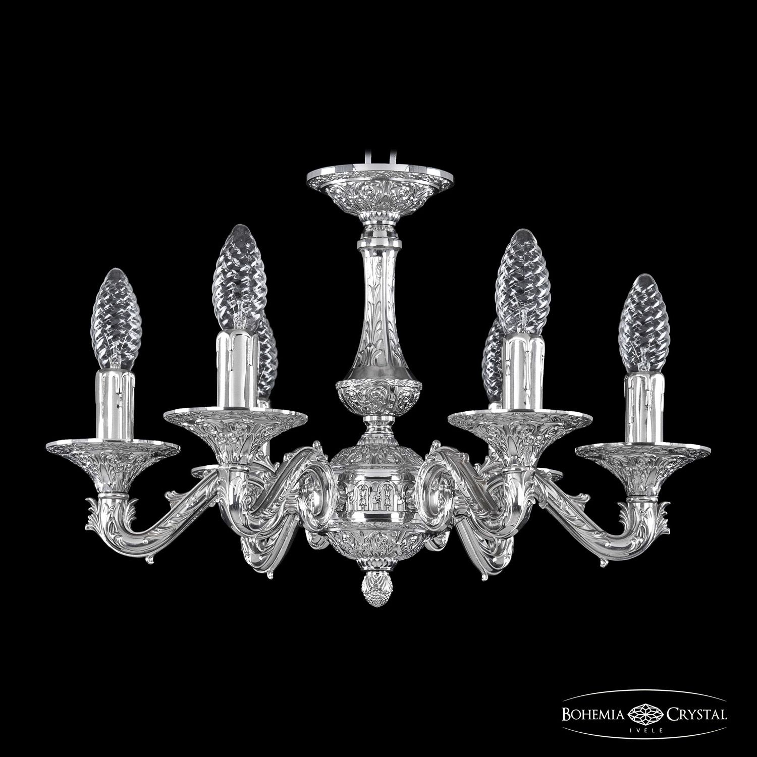 

Хрустальная люстра Bohemia Ivele 71102/6/125 Ni, 71102/6/125 Ni