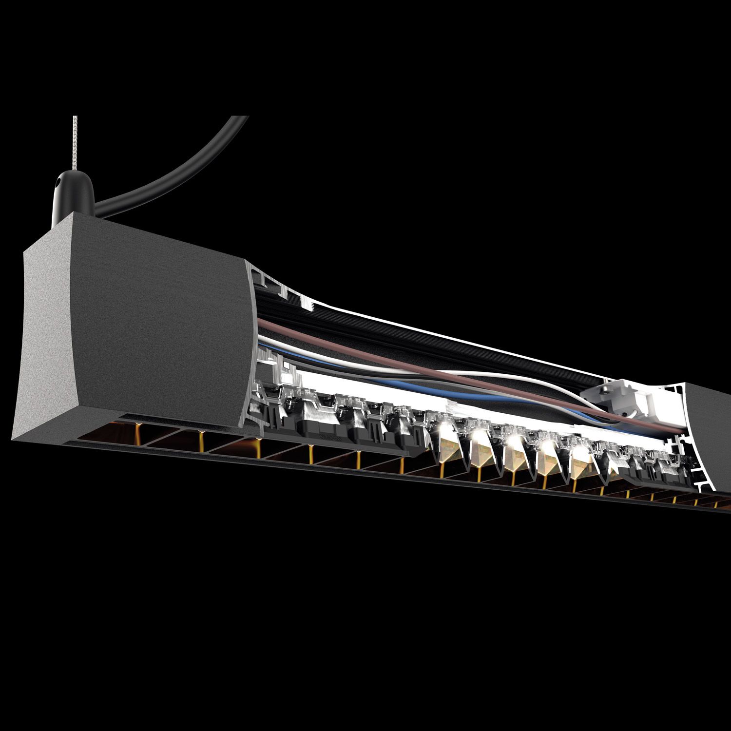 Подвесной светильник Mantra Линейный модуль HANOK 7555 7555_MN