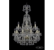 Хрустальная люстра Bohemia Ivele 1409/10+5/195/XL-83/2d G_BI