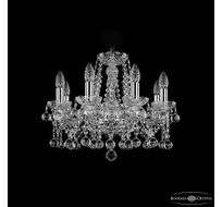 Хрустальная люстра Bohemia Ivele Crystal 1413/8/165 Ni Balls_BI
