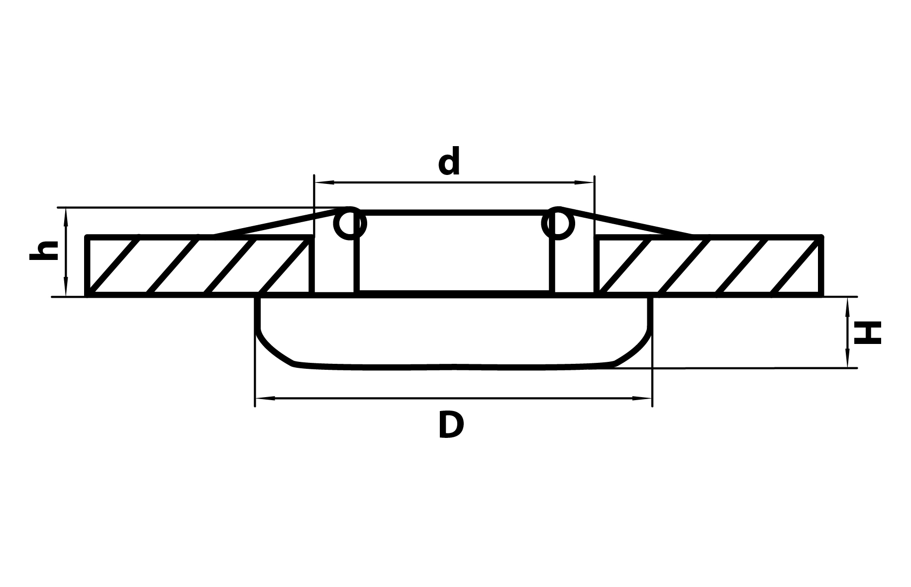 Точечный светильник LightStar Врезной Monde 071017_LS