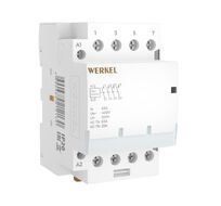 Контактор модульный 63 A 4NO (3 мод.) Werkel a069478_WR