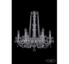 Хрустальная люстра Bohemia Ivele 1402/6/195/h-58 Ni_BI
