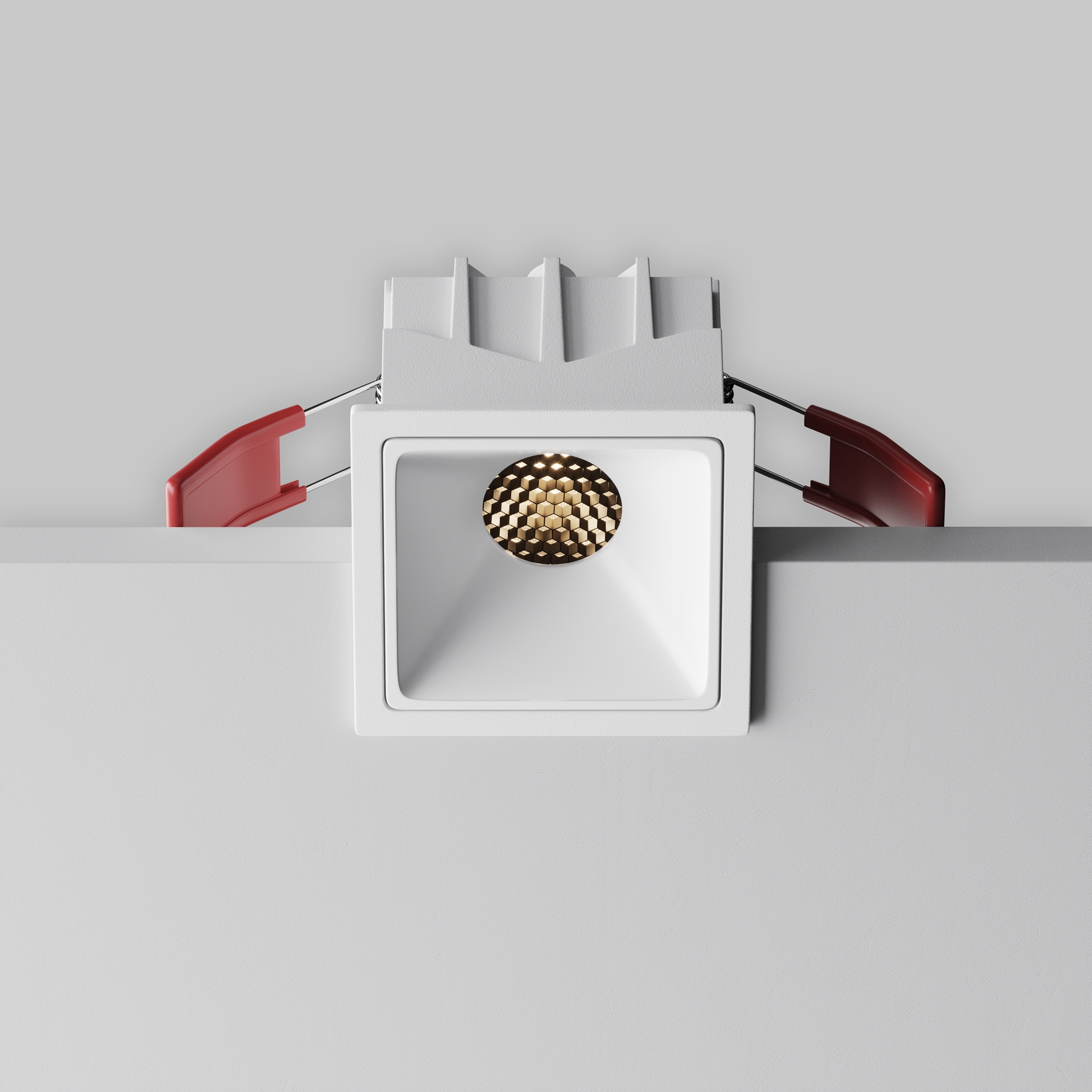 Встраиваемый светильник Maytoni Alfa LED DL043-01-10W3K-SQ-W-1_MY